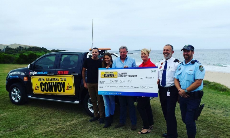 Camp Quality receive $500,000 from the Illawarra Community Foundation