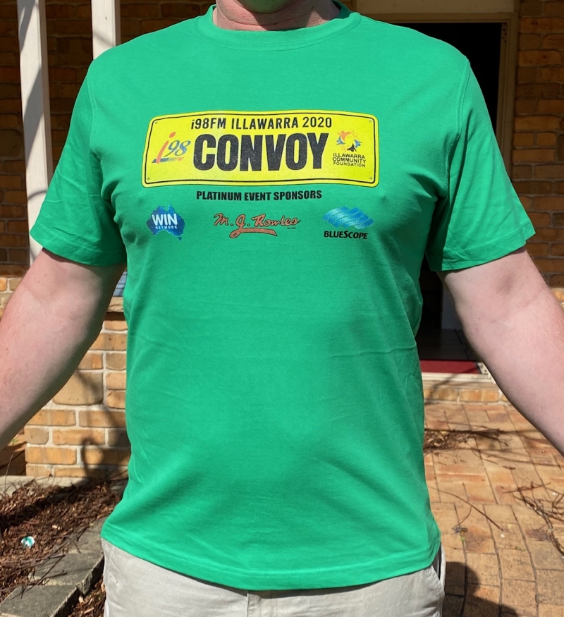 2020 Convoy shirts | i98FM Illawarra Convoy | Sunday November 21, 2021