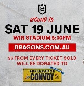 Venues NSW and NRL to match St George Illawarra Dragons $1 ticket to Convoy offer