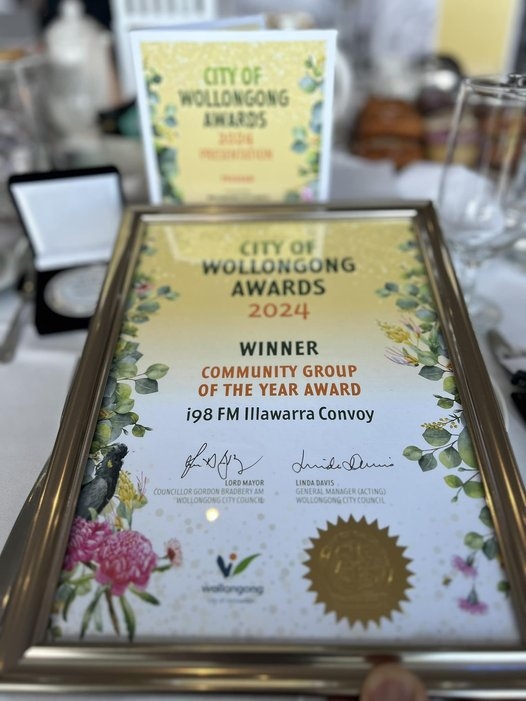 i98FM Illawarra Convoy wins Community Group of the Year