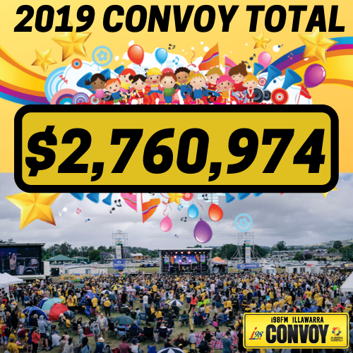 i98FM’s ILLAWARRA CONVOY RAISES A RECORD $2,760,974.25!