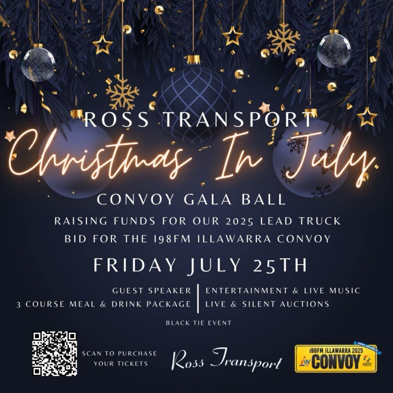 Ross Transport Christmas in July Convoy Gala Dinner