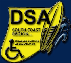 Disabled Surfers Association - South Coast Branch, receive new beach ready wheelchair