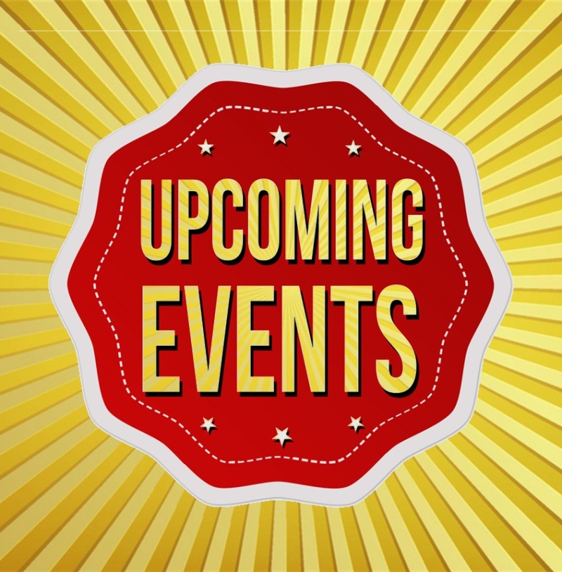 Events, events and more events…..