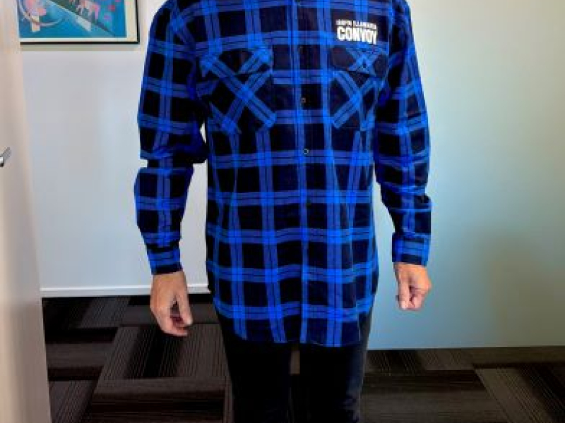 Blue Flanno