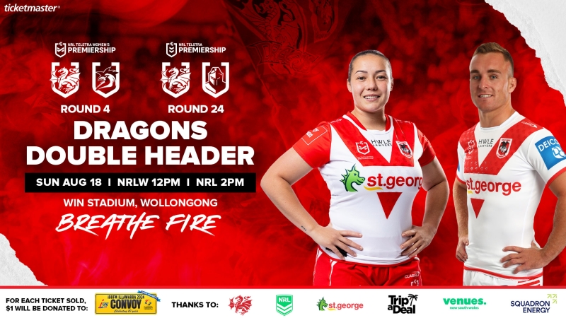 St George Illawarra Dragons Vs Penrith Panther CONVOY ROUND