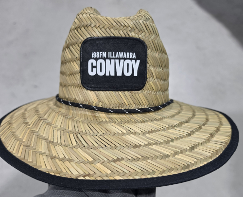Straw wide brimmed hats