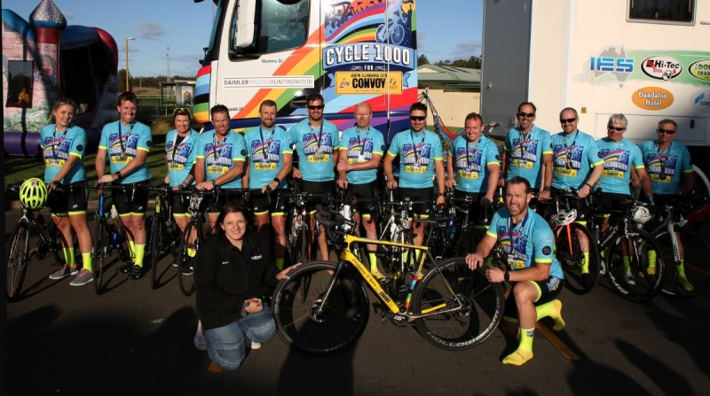 Cycle 1000 and Cycle 300 raised nearly $60,000 for Convoy!