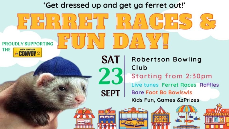 First Choice Earthworks inaugural Ferret Races for Convoy
