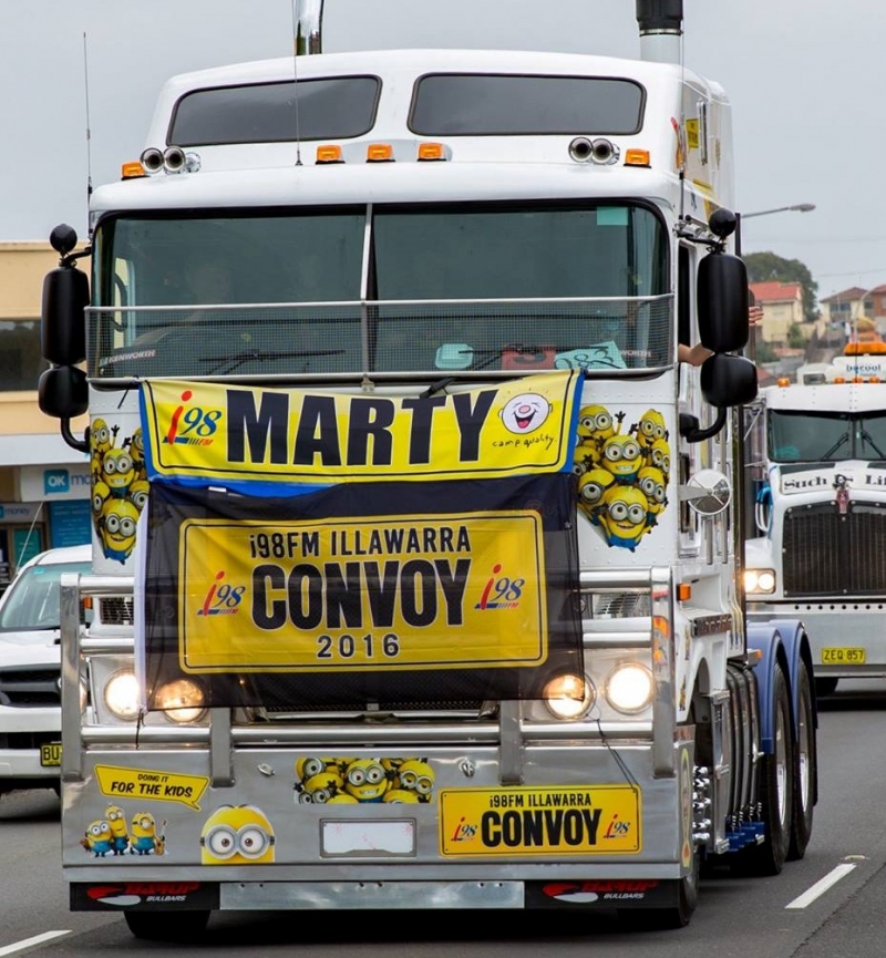 Order a Custom Convoy Truck Flag!