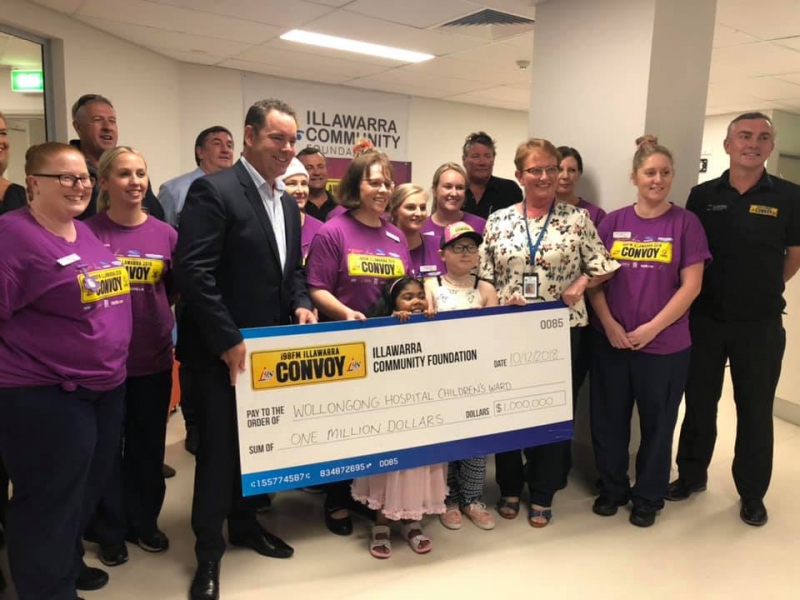 Convoy funds Childrens ward redevelopment with 1 million dollars