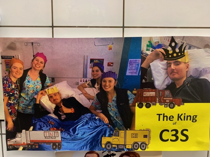 Oliver “the king of C3S” receives support from Illawarra Community Foundation