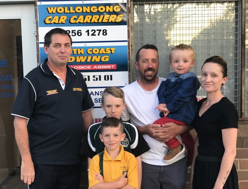 Jones Family receive support from the Illawarra Community Foundation