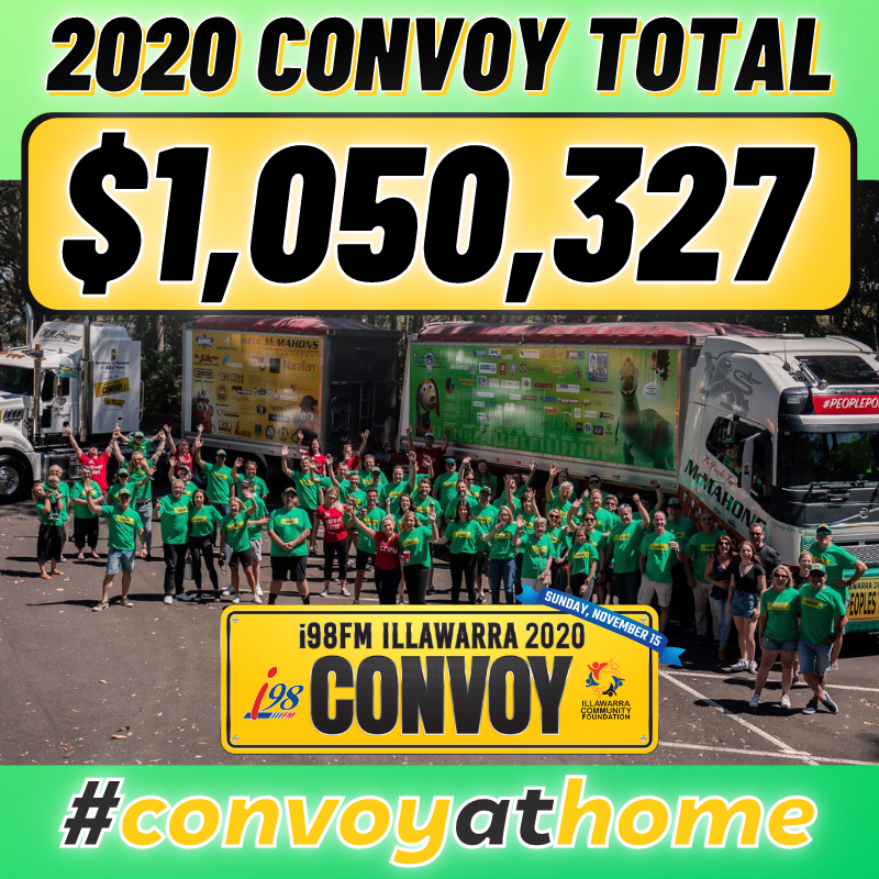 Convoy raises $1,050,327.11!!!!